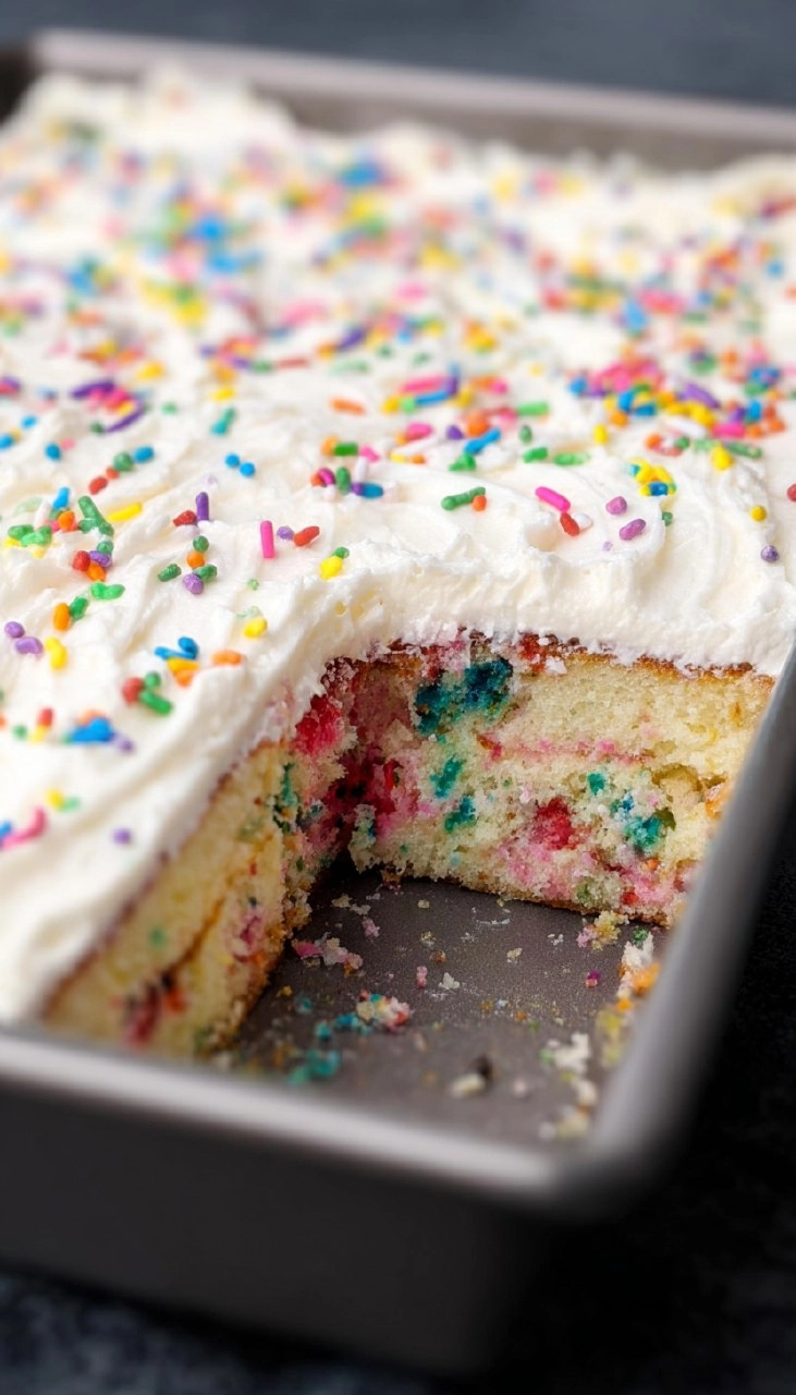 Homemade Funfetti Cake 125 Homemade Funfetti Cake