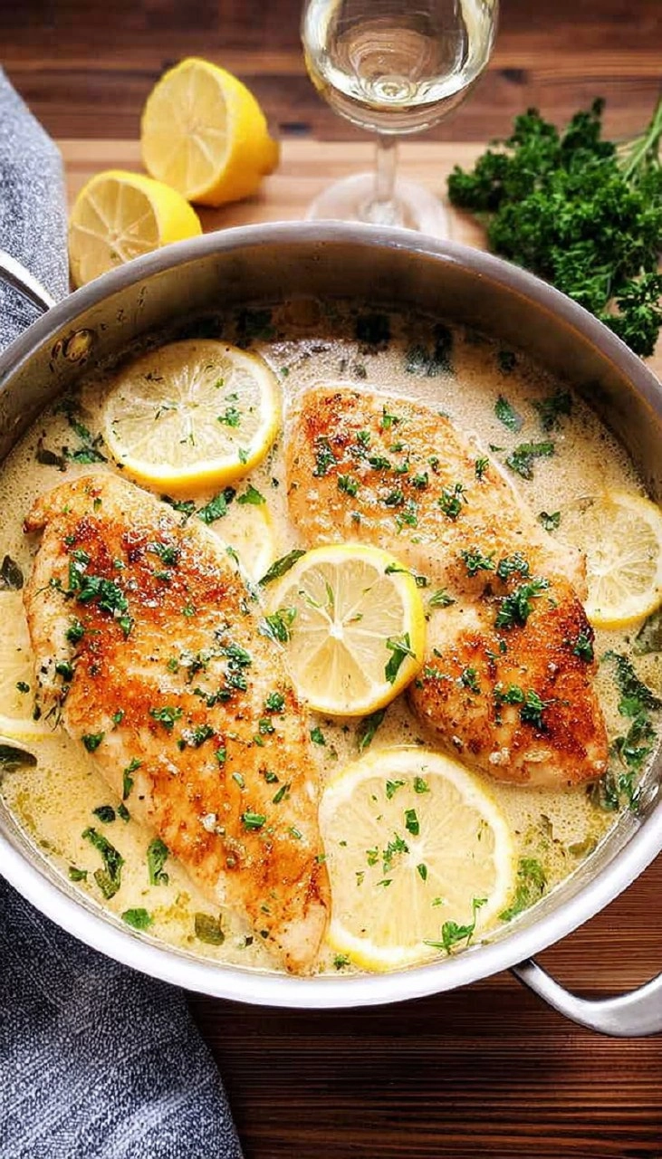 Lemon Parmesan Chicken