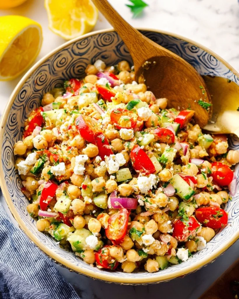Mediterranean-Chickpea-Salad-Recipe