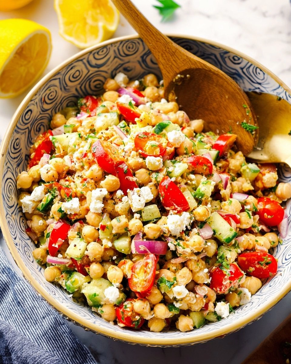 Mediterranean Chickpea Salad