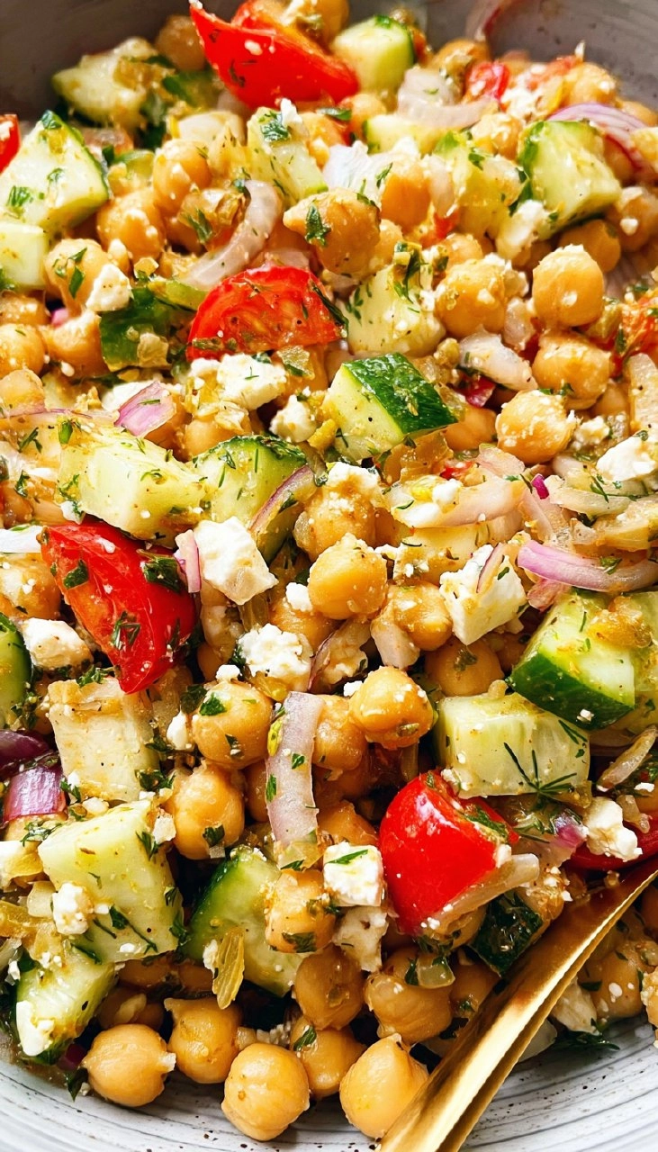 Mediterranean Chickpea Salad