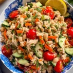 Mediterranean-White-Bean-Tuna-Salad-Recipe
