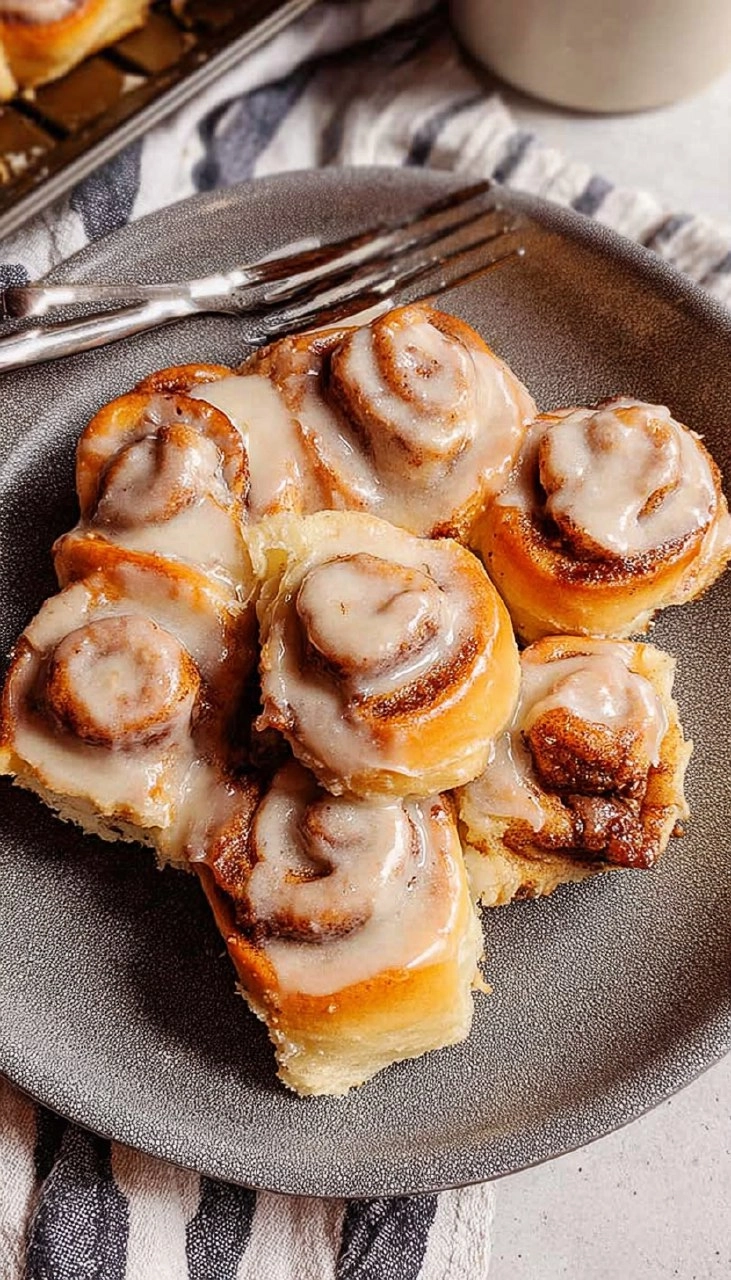 Mini Cinnamon Rolls (Pillowy Soft)