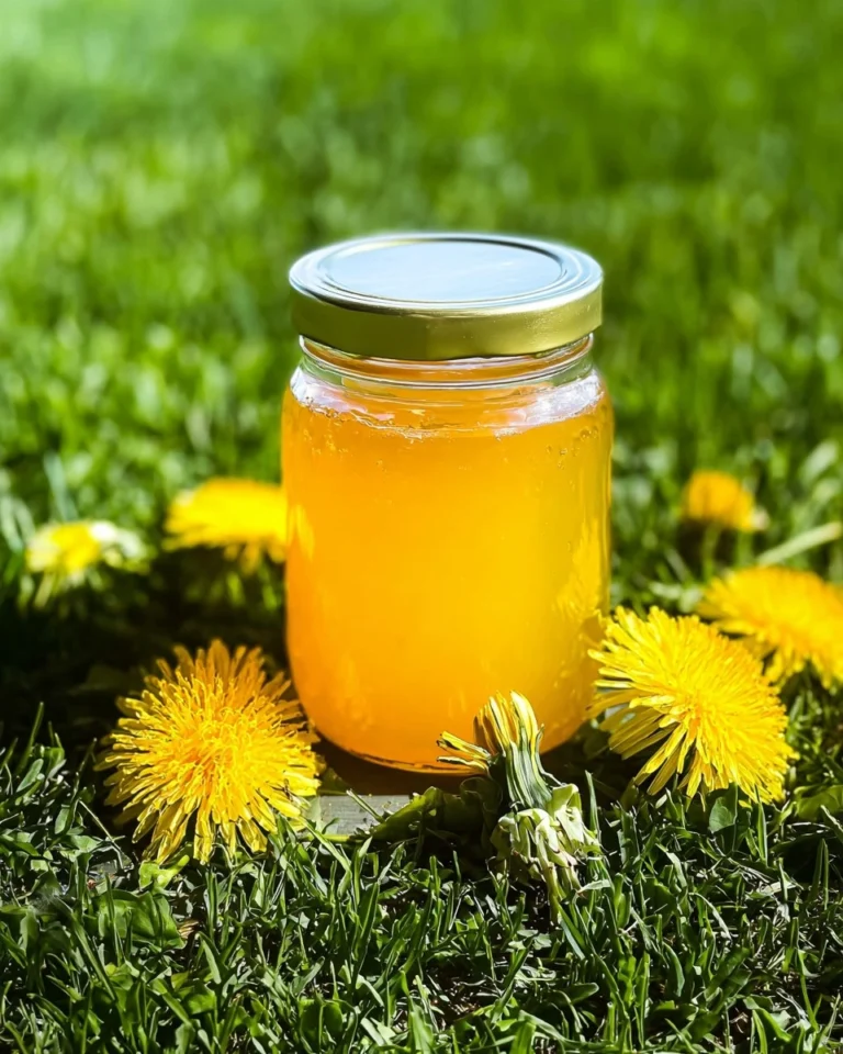 Moms-Dandelion-Jelly-Spring-Foraging-Recipe