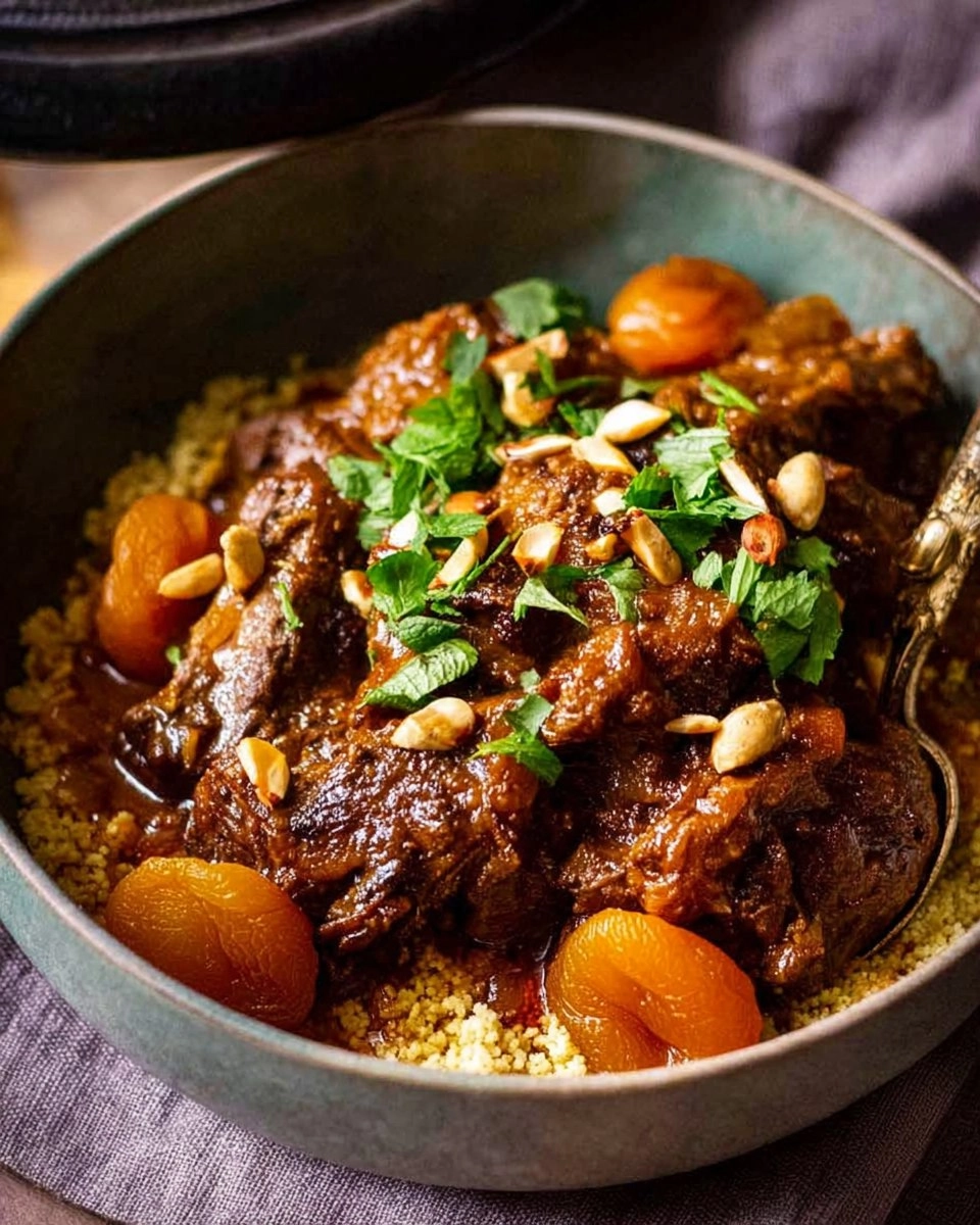 Moroccan Lamb Tagine | Slow-Braised Easter Centerpiece with Apricots & Spices