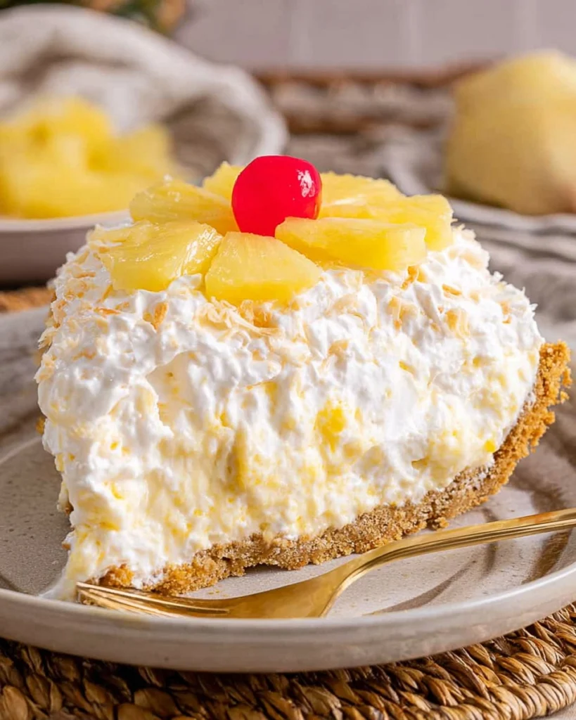 No-Bake-Pineapple-Pie-Recipe