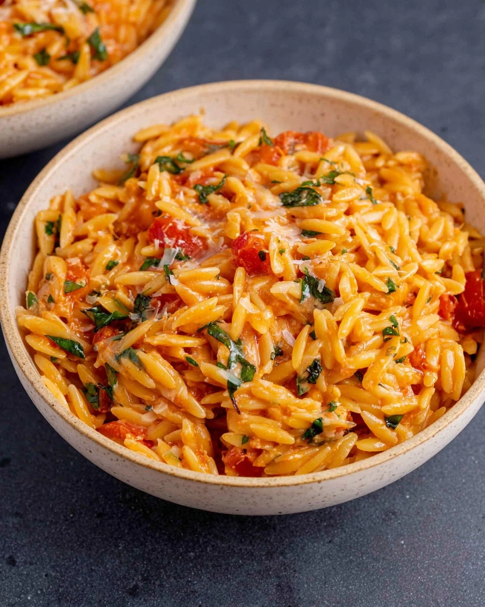 One-Pot-Creamy-Tomato-Orzo-Recipe