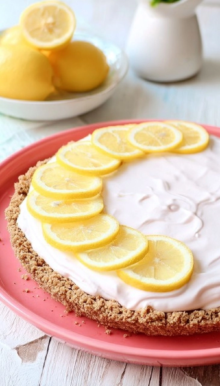 Pink Lemonade No-Bake Pie 60 Pink Lemonade No-Bake Pie