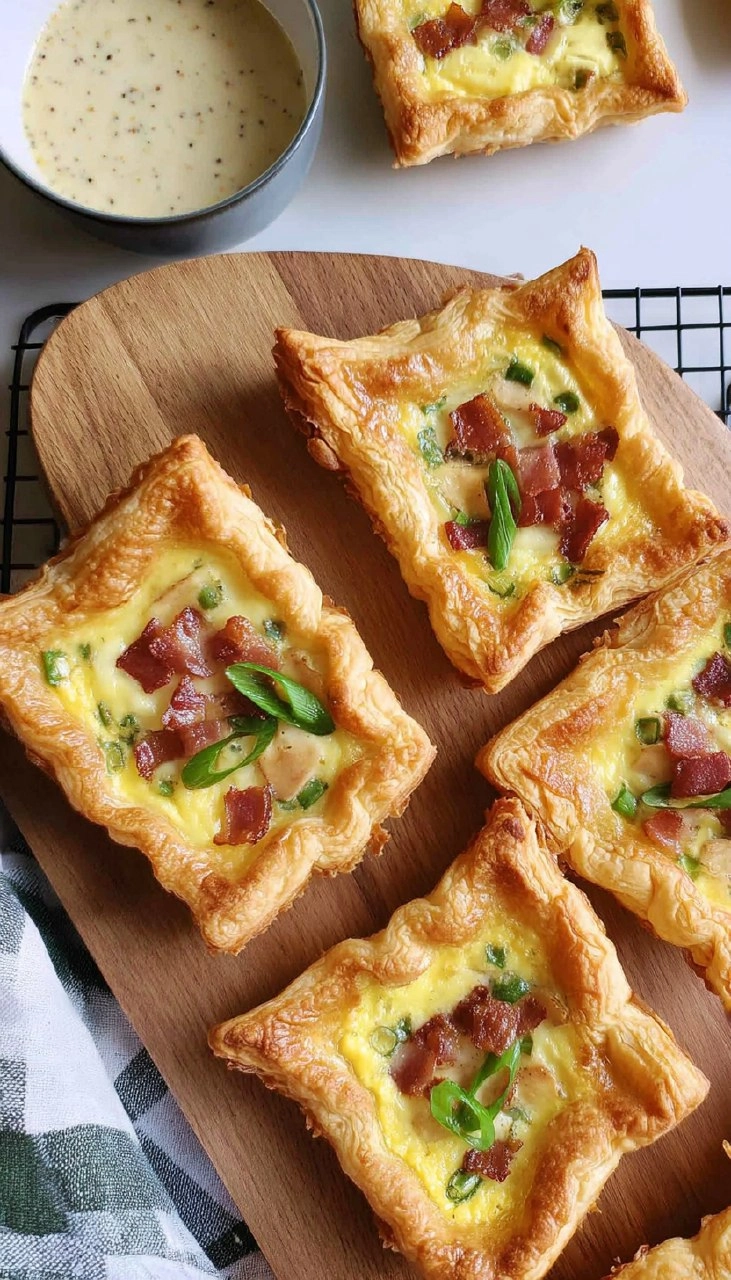 Spring Brunch Puff Pastry Egg Tarts 125 Spring Brunch Puff Pastry Egg Tarts
