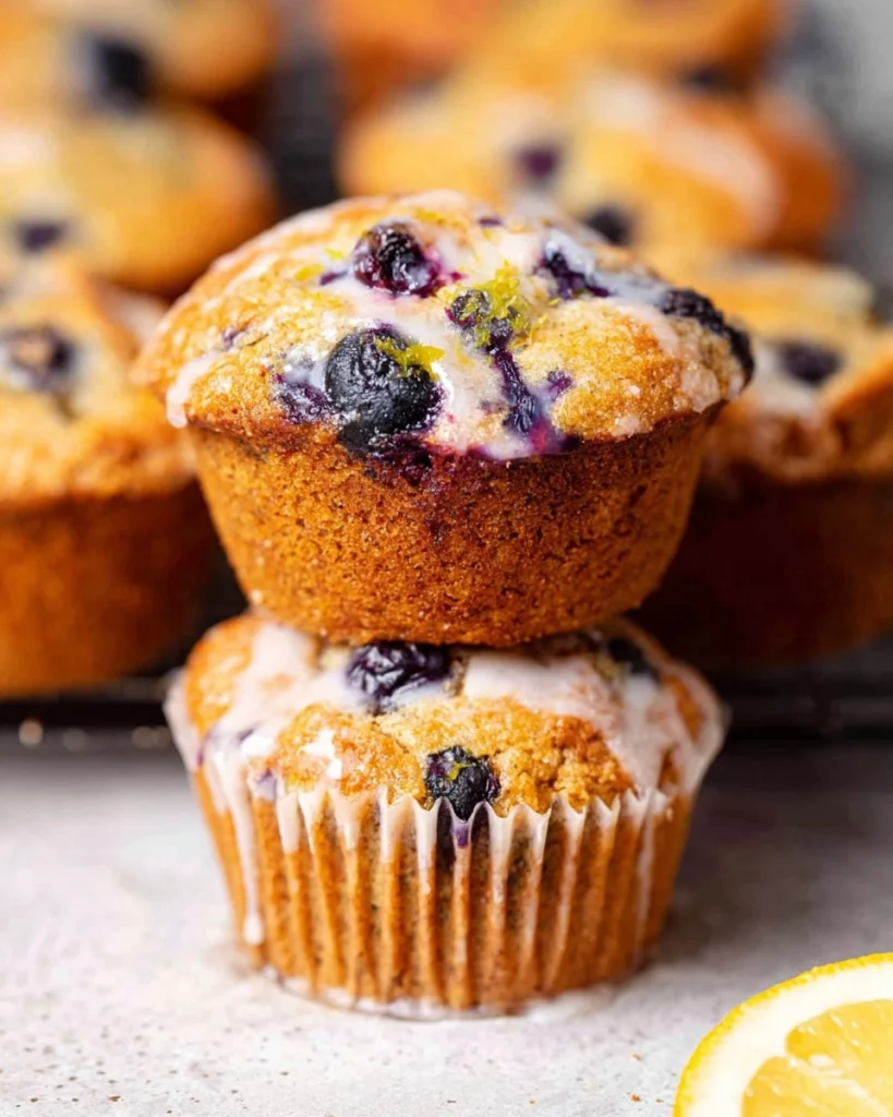 Almond-Flour-Lemon-Blueberry-Muffins-Paleo-Soft-Moist-Recipe
