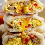 Breakfast-Stuffed-Cottage-Cheese-English-Muffins-High-Protein-Recipe