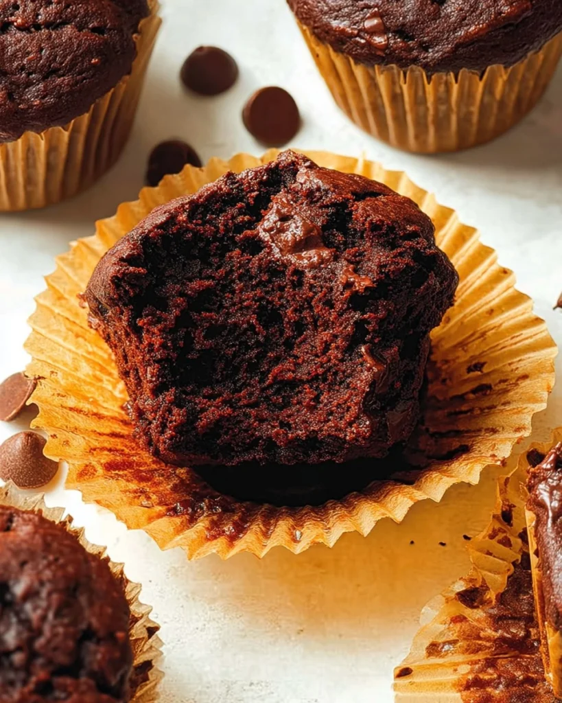 Chocolate-Banana-Muffins-Recipe