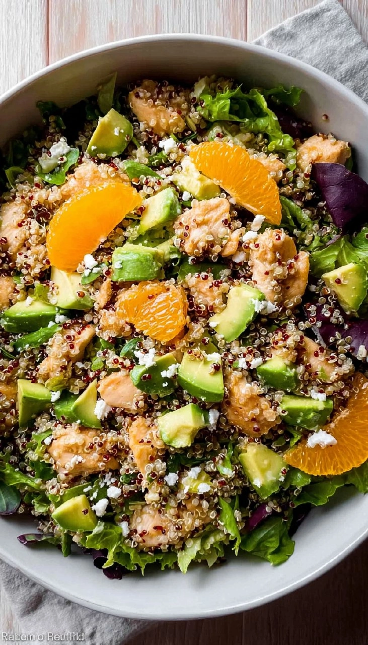 Citrus Chicken Quinoa Salad