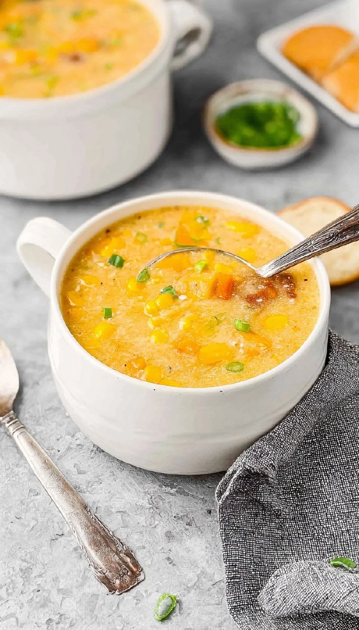 Creamy Homemade Corn Chowder 105 Creamy Homemade Corn Chowder