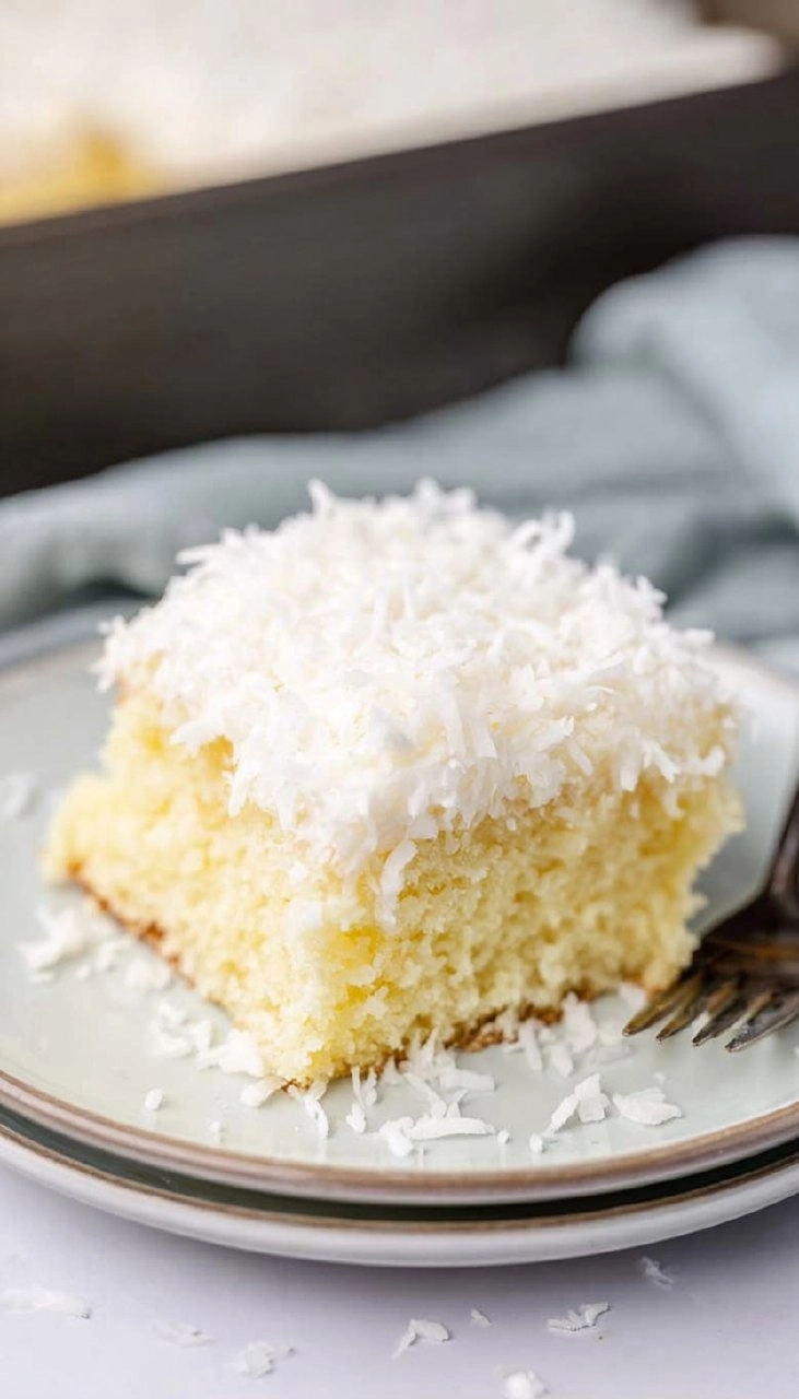 Easy Coconut Cake