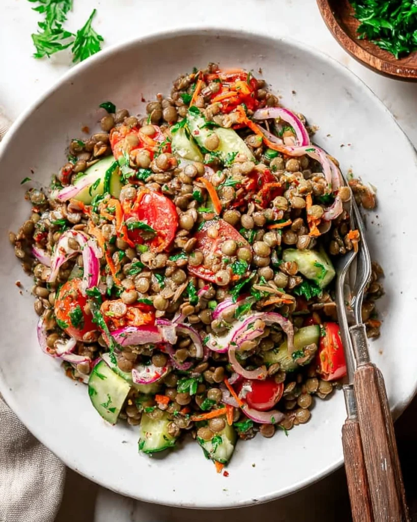 Easy-Lentil-Salad-Recipe