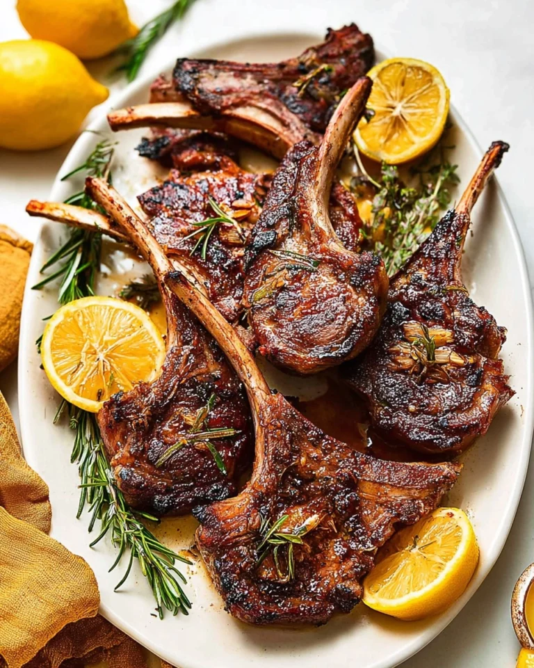 Garlic-Rosemary-Lamb-Chops-with-Lemon-Butter-Recipe