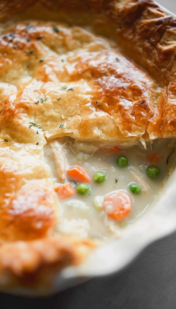 Puff Pastry Chicken Pot Pie
