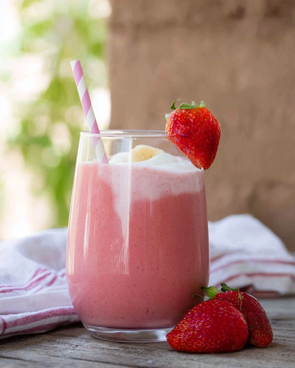 Strawberry-Banana-Smoothie-with-Yogurt-Recipe