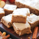 Apple Brownies with Maple Glaze 2