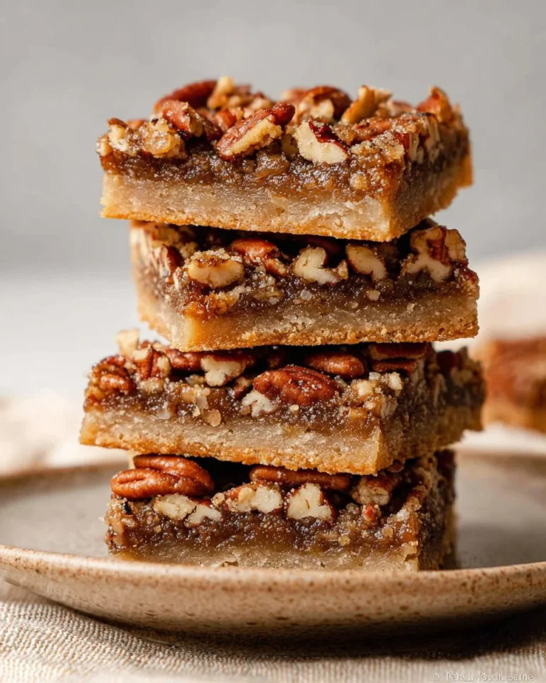 Brown Butter Pecan Pie Bars
