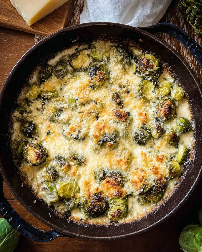 Brussels Sprouts Gratin