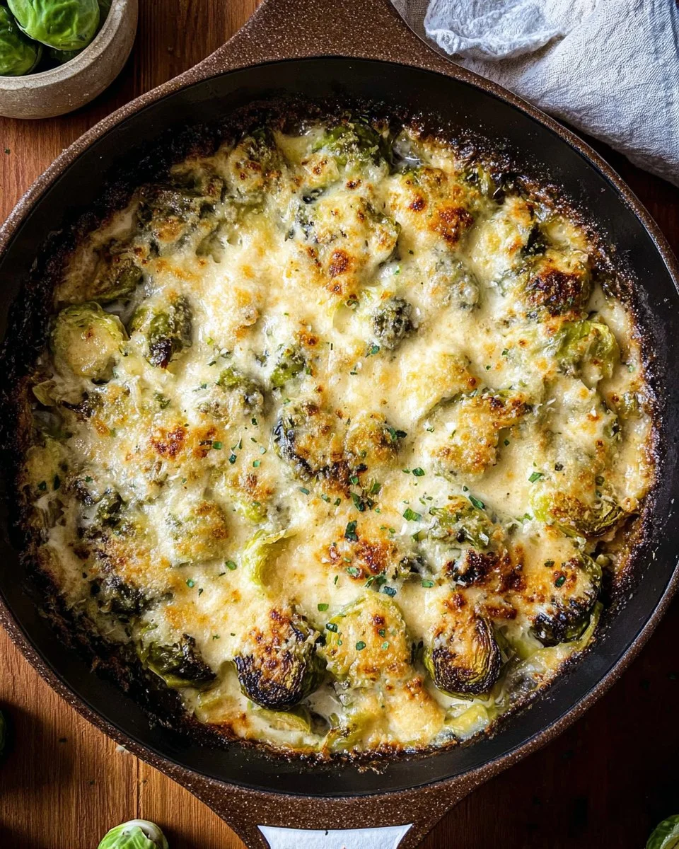 Brussels Sprouts Gratin