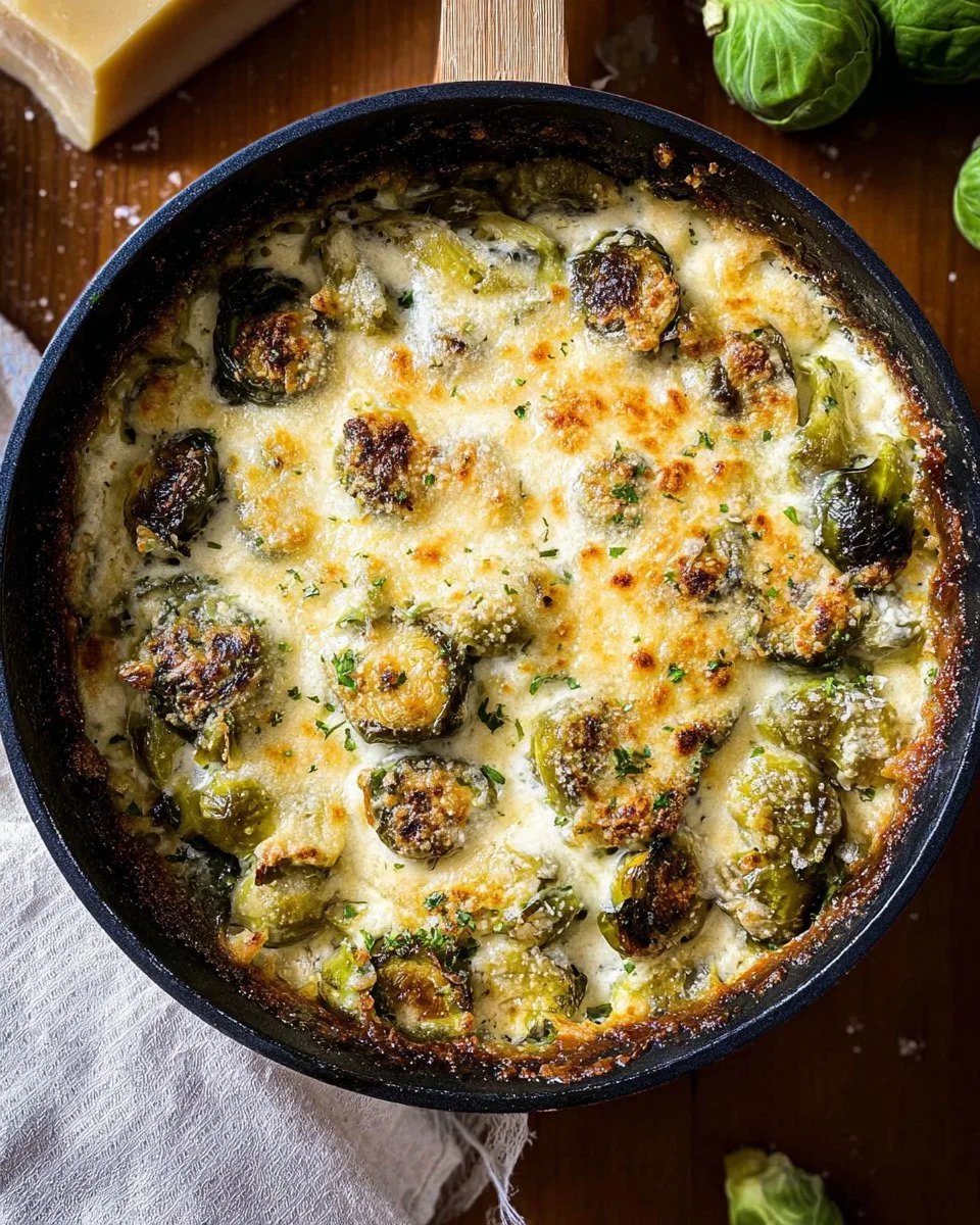 Brussels Sprouts Gratin