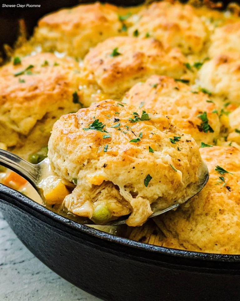 Cheddar Bay Biscuit Chicken Pot Pie