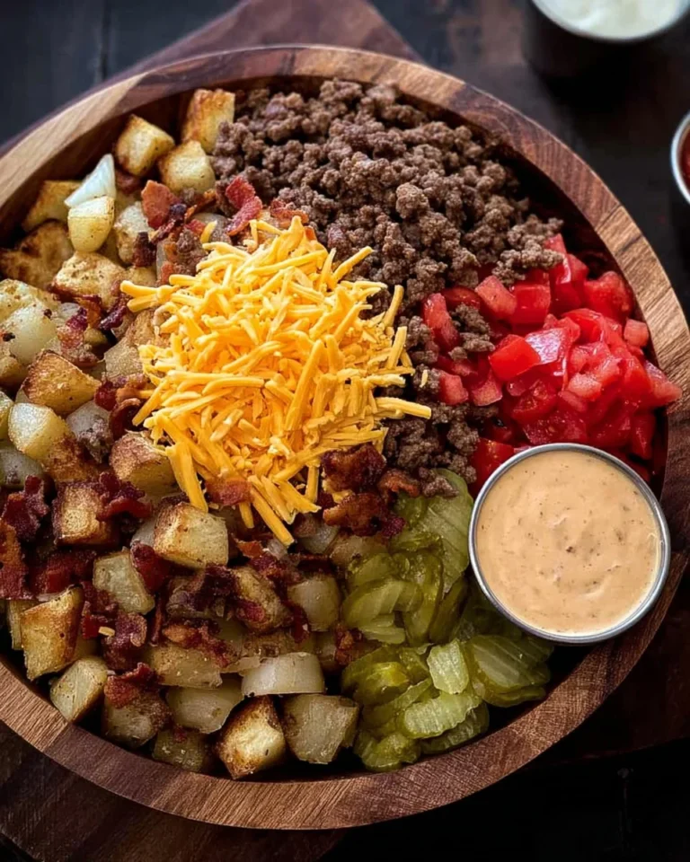 Cheeseburger Bowl