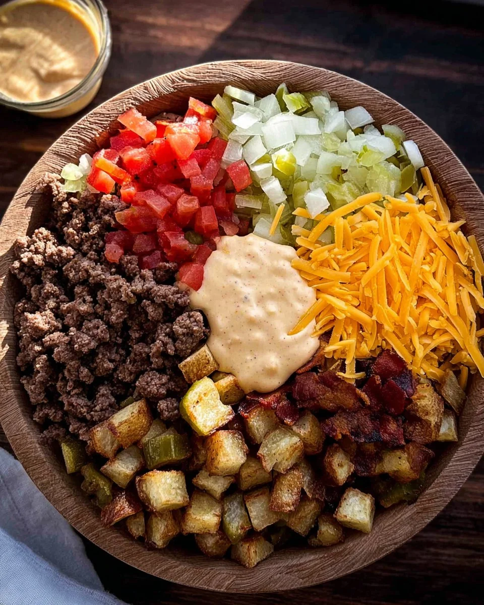 Cheeseburger Bowl