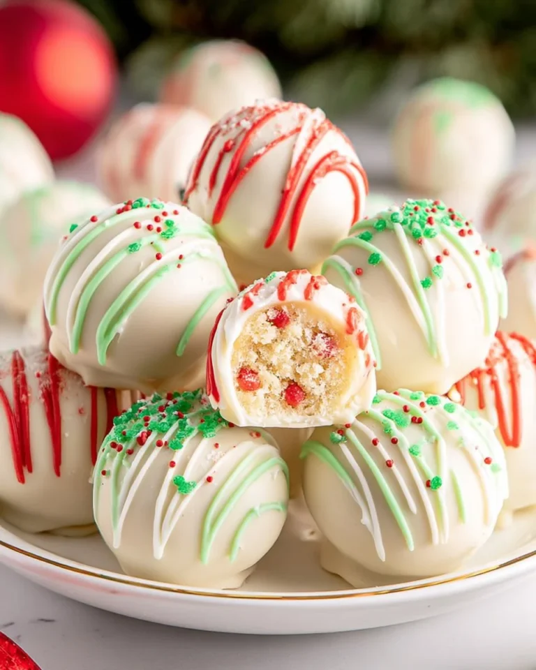 Christmas Tree Cake Balls