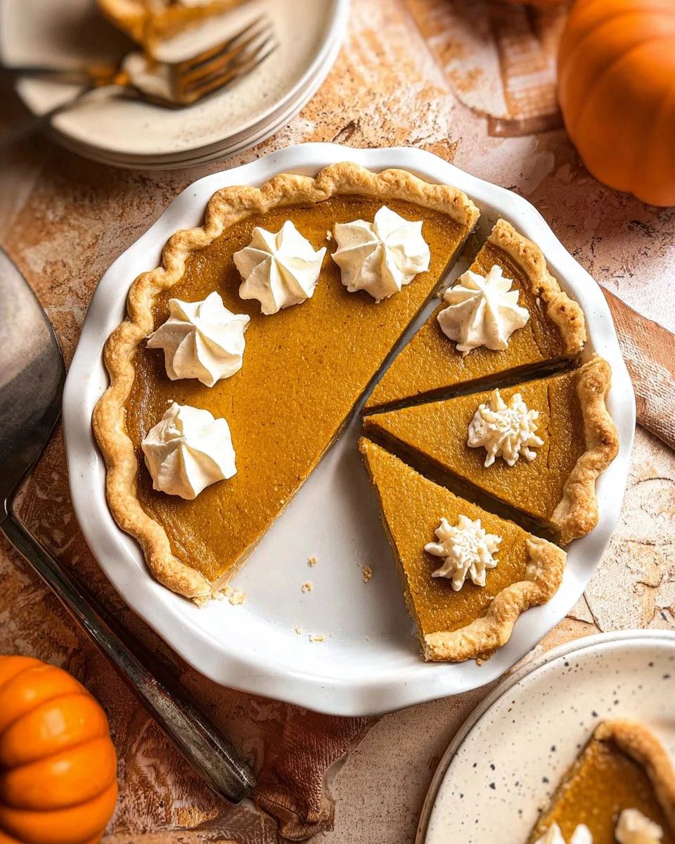 Classic Homemade Pumpkin Pie