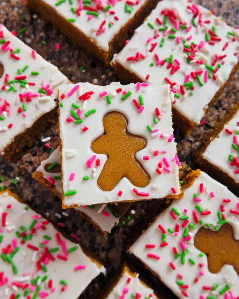 Gingerbread Cookie Bars