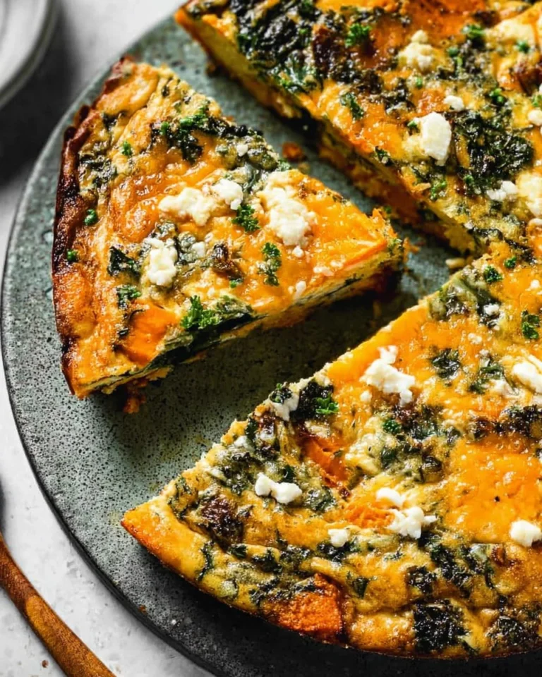 Kale and Sweet Potato Frittata
