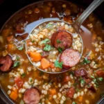 Kielbasa Barley Soup 2
