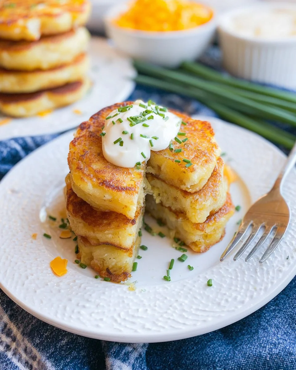 Mashed Potato Pancakes