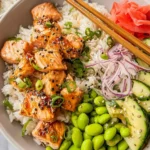 Miso Salmon Rice Bowls 2