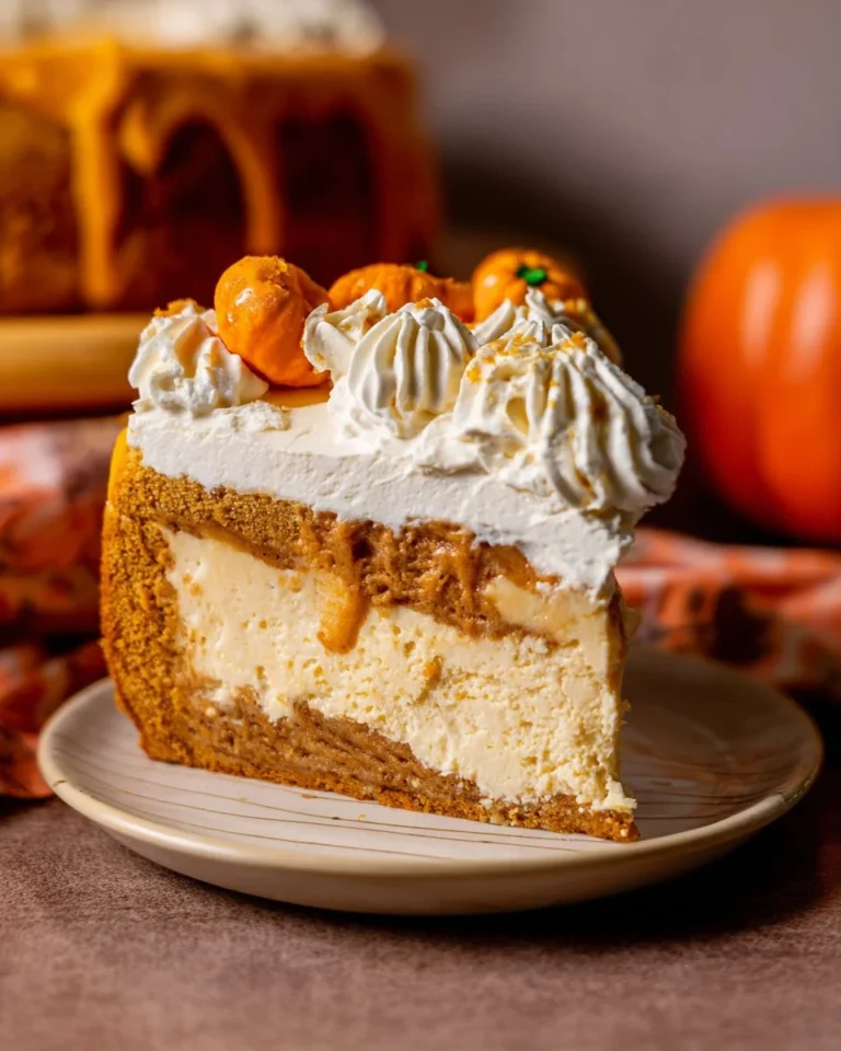 Pumpkin Cheesecake Cake