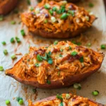 BBQ Chicken Stuffed Sweet Potatoes 96 BBQ Chicken Stuffed Sweet Potatoes 2