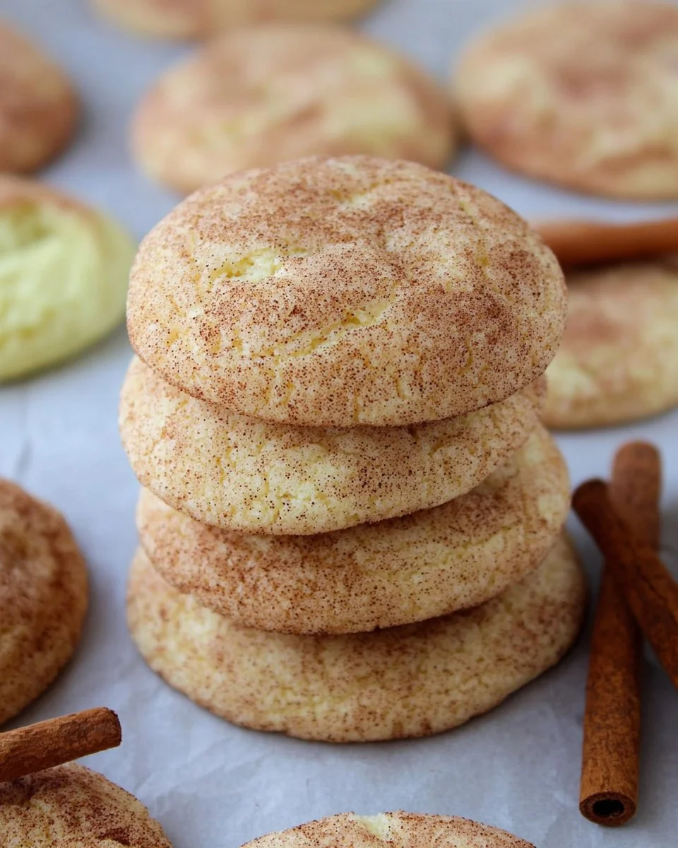 Cake Mix Snickerdoodles