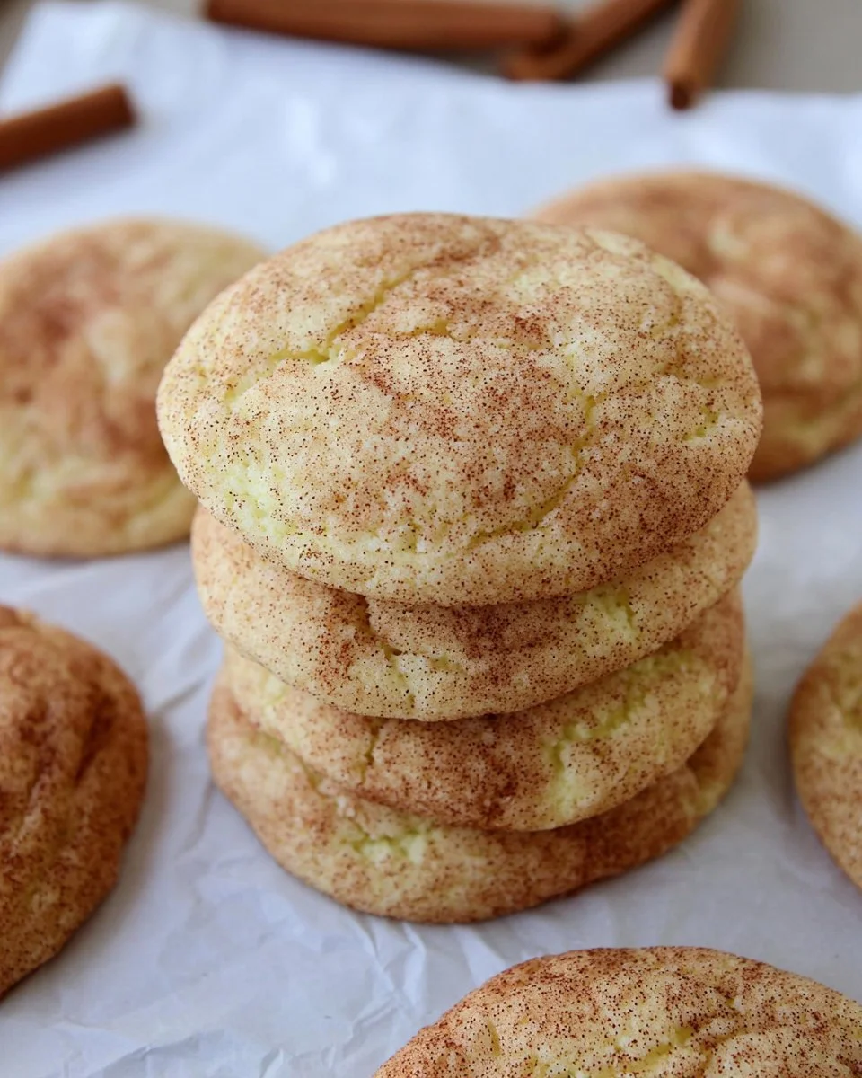 Cake Mix Snickerdoodles
