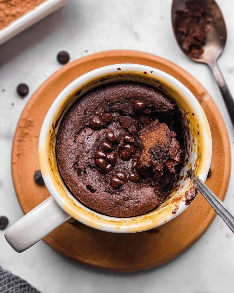Chocolate Protein Mug Cake
