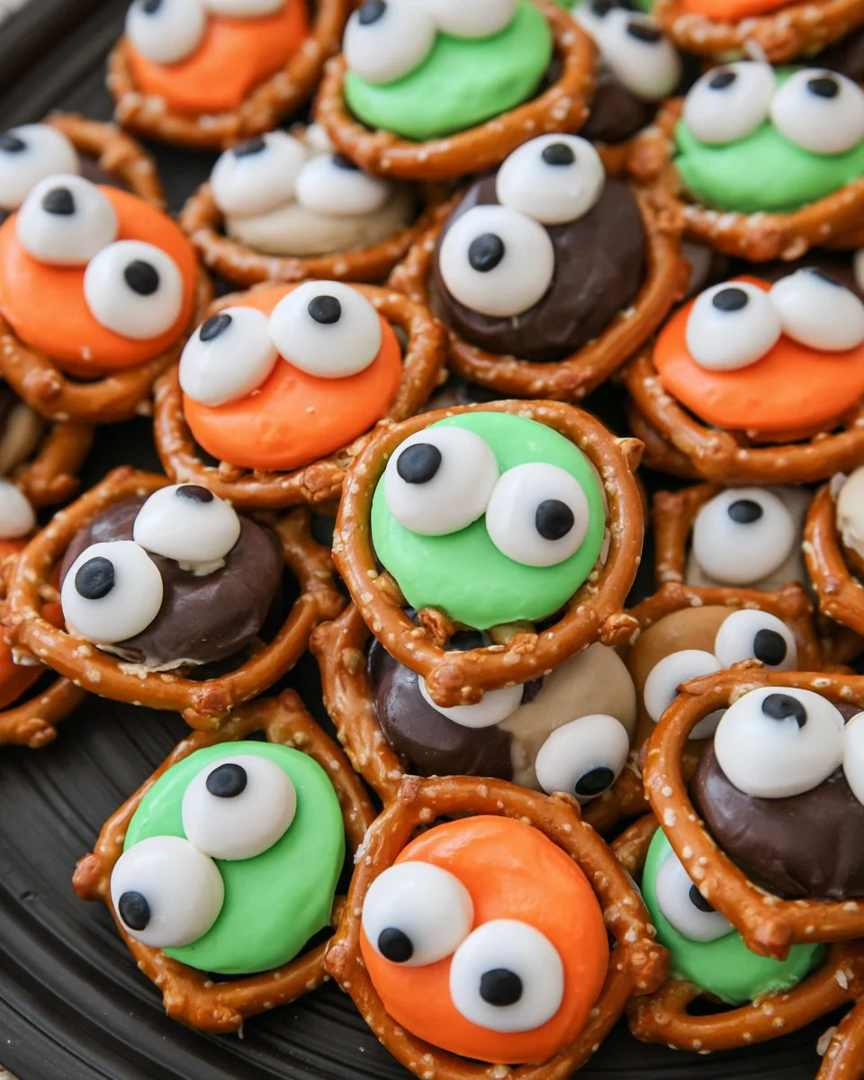 Monster Eye Pretzel Bites 60 Monster Eye Pretzel Bites