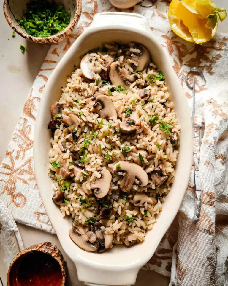 Easy Mushroom Rice