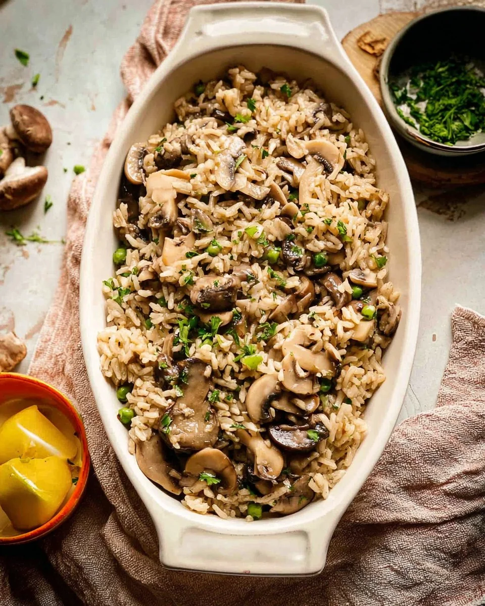 Easy Mushroom Rice