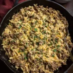 One Pan Cheesy Beef Orzo 111 One Pan Cheesy Beef Orzo 2