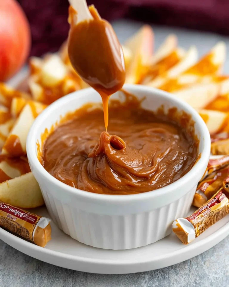Peanut Butter Caramel Apple Dip