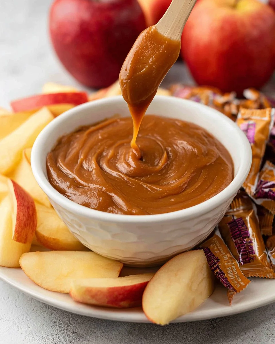 Peanut Butter Caramel Apple Dip