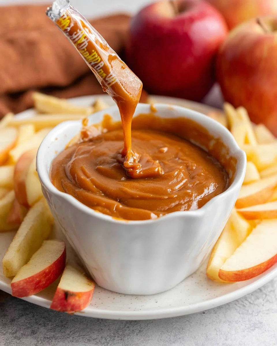 Peanut Butter Caramel Apple Dip
